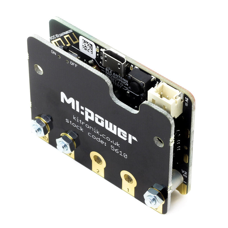 Kitronik MI:power board for the BBC Microbit V2