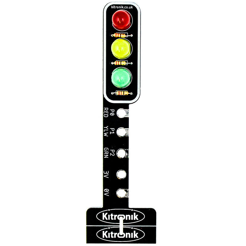 Kitronik STOP:bit - Traffic Light for BBC micro:bit