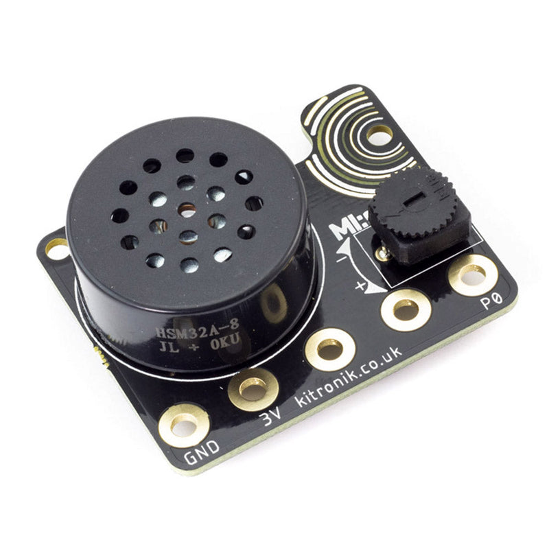 Kitronik MI:sound speaker board for BBC microbit V2