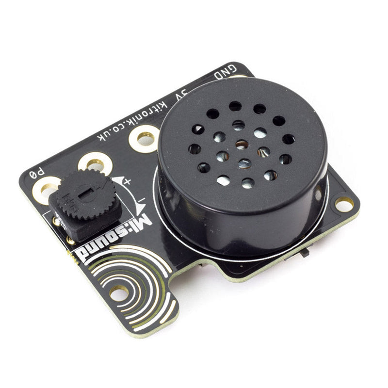 Kitronik MI:sound speaker board for BBC microbit V2