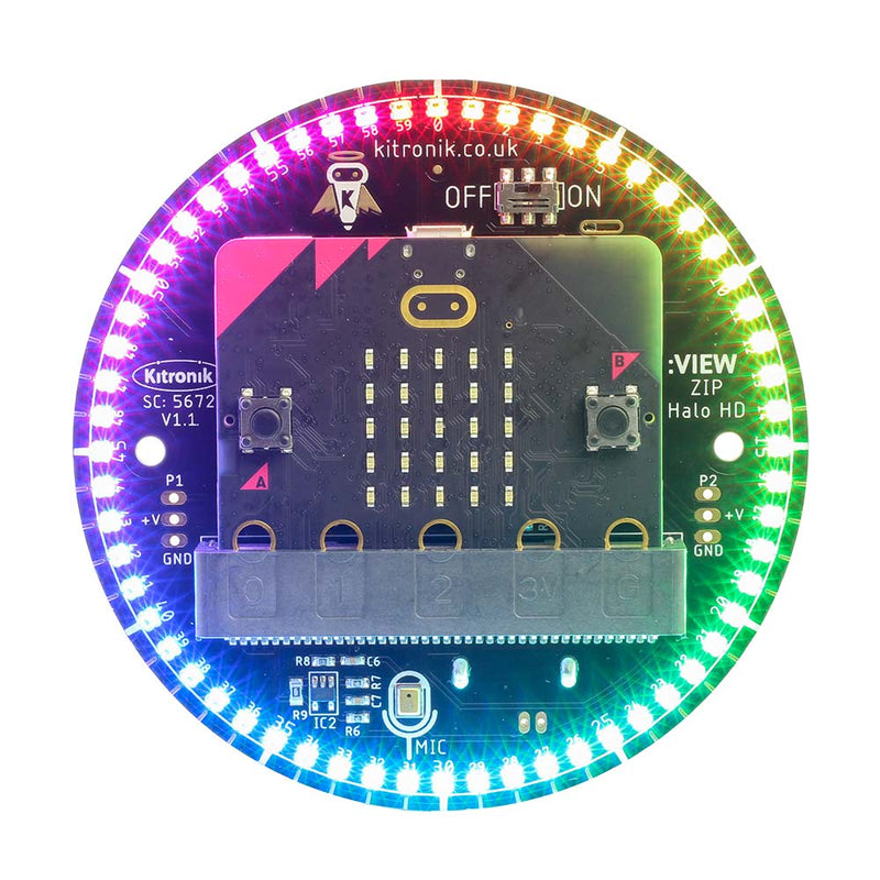 Kitronik ZIP Halo HD for the BBC micro:bit