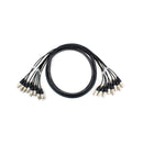 Pro Neutrik 8-way XLR loom - 7m