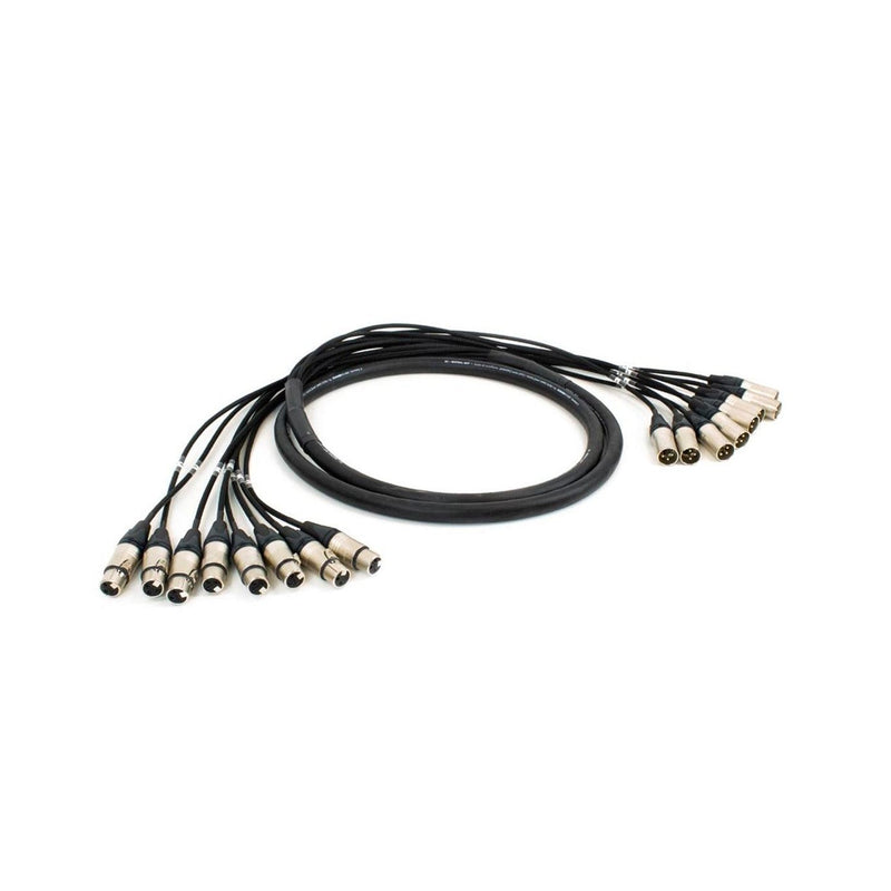Pro Neutrik 8-way XLR loom - 5m