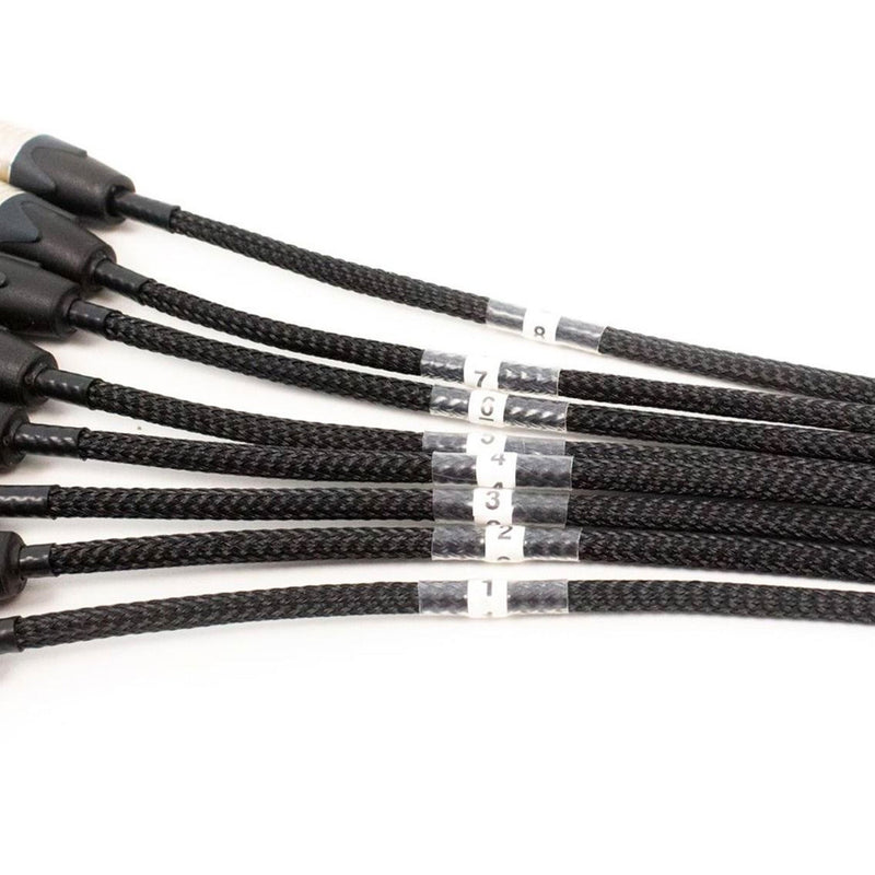 Pro Neutrik 8-way balanced jack loom - 5m