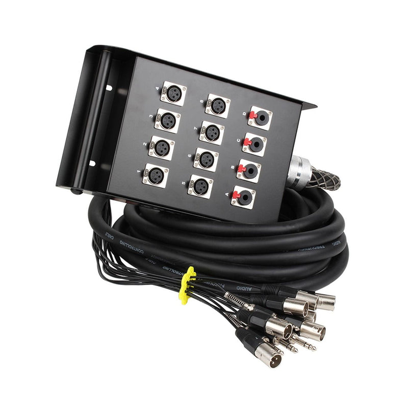 Studiospares stage box cable snake -15m - 8 XLR