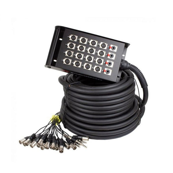 Studiospares stage box cable snake -15m - 16 XLR