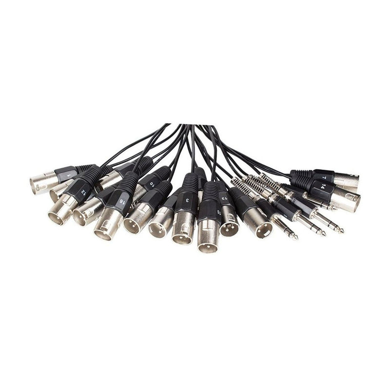 Studiospares stage box cable snake -15m - 16 XLR