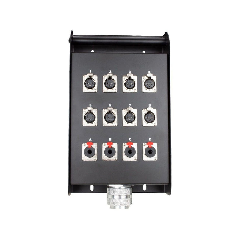 Studiospares Snake 8 XLR + 4 jack stage box - 8m