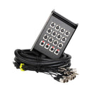 Studiospares cable snake - 12 XLR + 4 jack (8m)