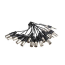 Studiospares cable snake - 12 XLR + 4 jack (8m)