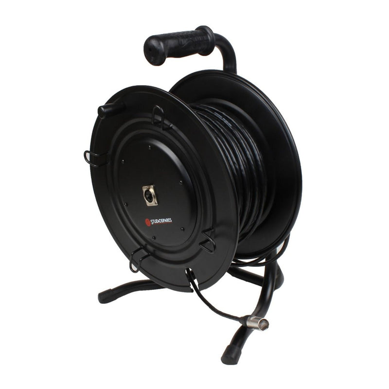 Pro CAT5e metal cable drum screened - 50m