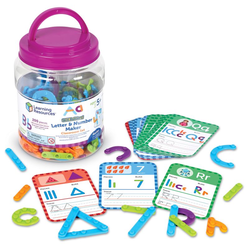 Skill Builders! Letter & Number Maker Classroom Set