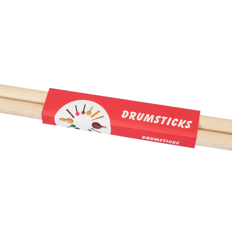 Percusion Workshop 5B Drum Sticks With Wooden Tips
