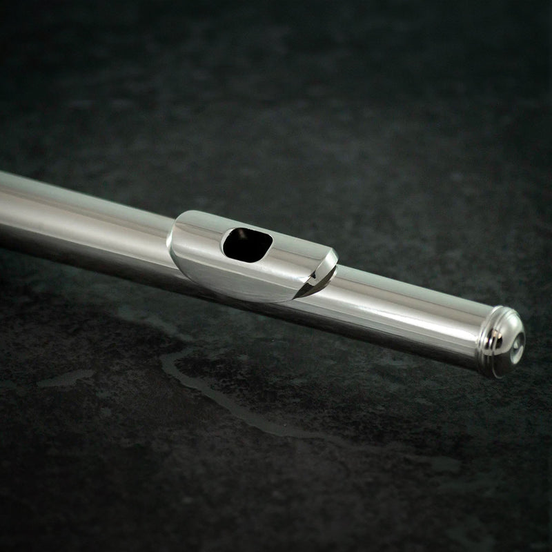 John Packer JP211RBE silver plated open hole B-foot flute outfit