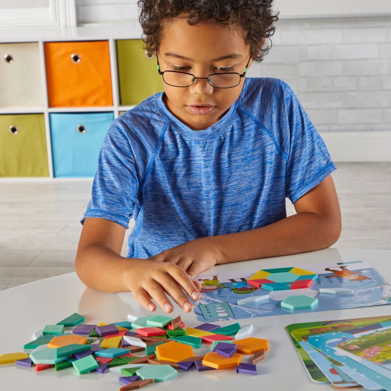 Seasons & Weather Pattern Block Puzzle Set