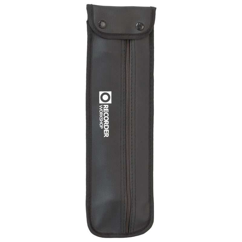 Recorder Workshop Treble Recorder And Bag - Black With White Trim
