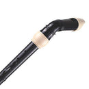 Recorder Workshop Bass Recorder And Bag - Black With White Trim