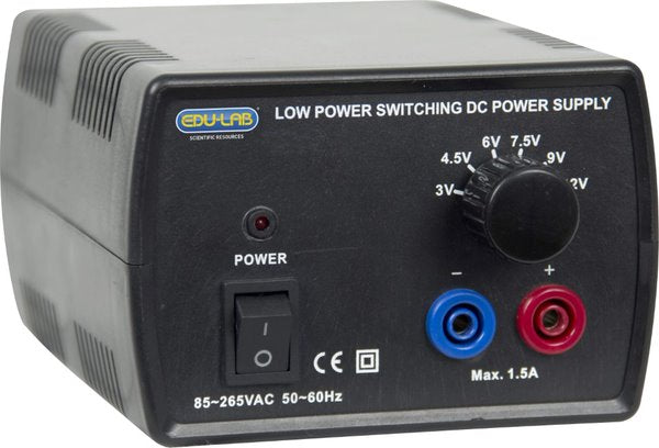 Power Supply, Stepped 3-12V, 1.5A Regulated DC (Each)