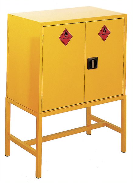 Hazardous Storage Cabinet Horizontal Two Door