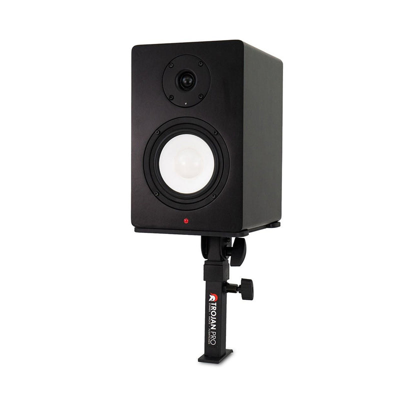 Trojan Pro monitor speaker stands desk clamp-on-set of 2