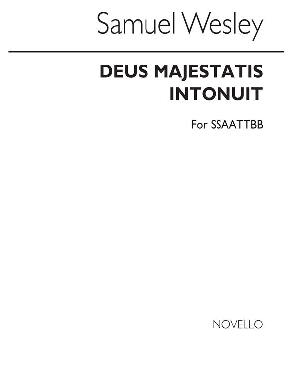 Deus Majestatis Intonuit