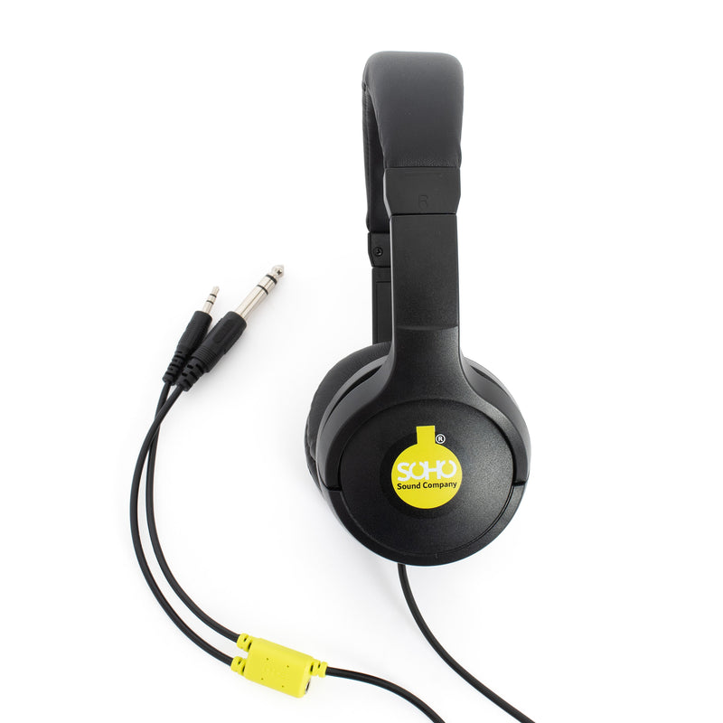 Soho Sound Audio Link wired headphones for education