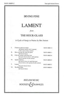 Fine: Lament (no 5 from The Hour-Glass)