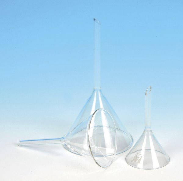 Filter Funnel, Borosilicate Glass, 75mm (Pk 10)