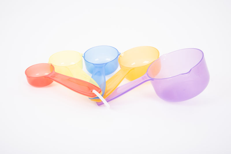 TRANSLUCENT COLOUR MEASURING CUPS