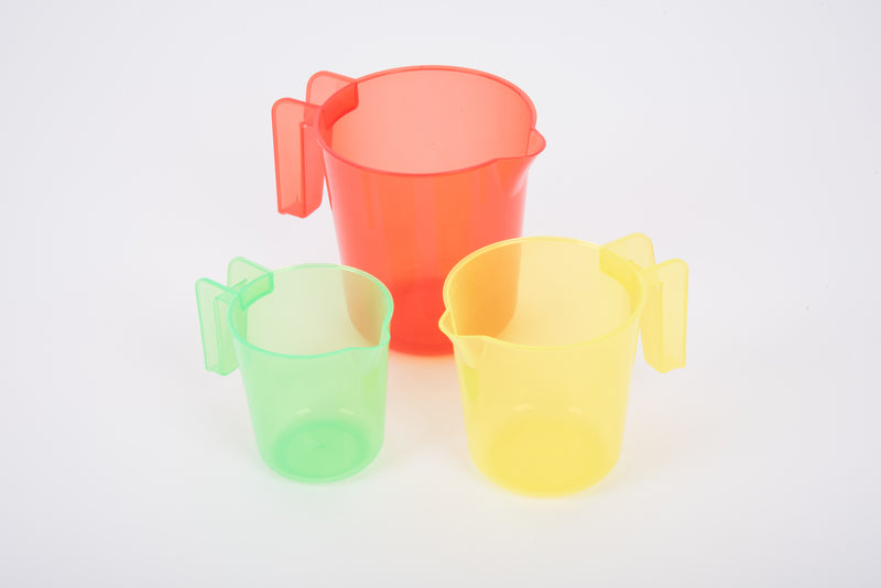 TRANSLUCENT COLOUR NESTING JUGS