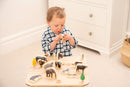 WOODEN WILD ANIMAL BLOCKS