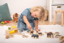 WOODEN WILD ANIMAL BLOCKS