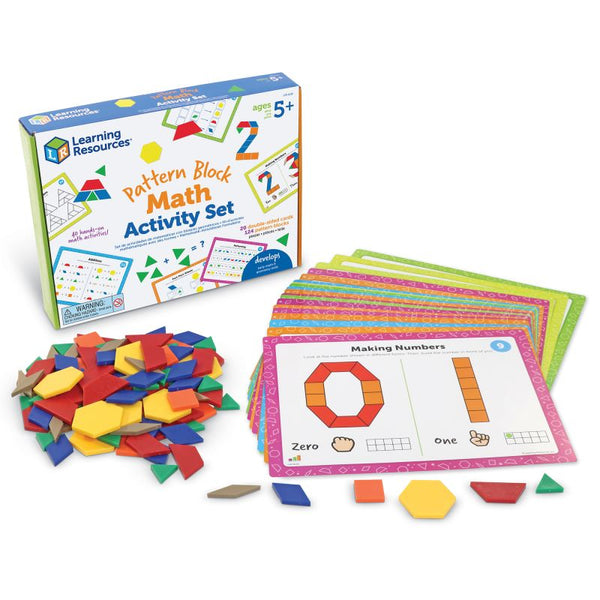 Pattern Block Math Activity Set