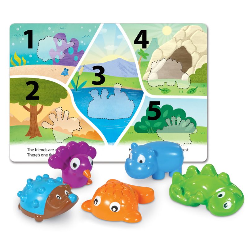 Spike and Friends Colors & Counting Book Set