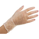 Vinyl Industrial Gloves, Small, powder free, box of 100