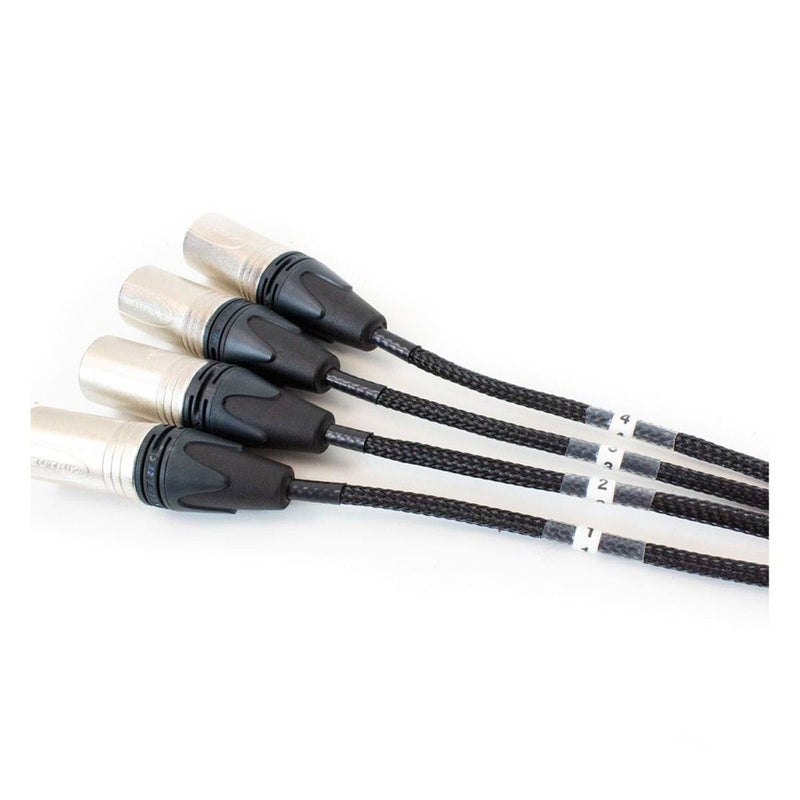 Pro Neutrik 4-Way XLR Loom - 3m