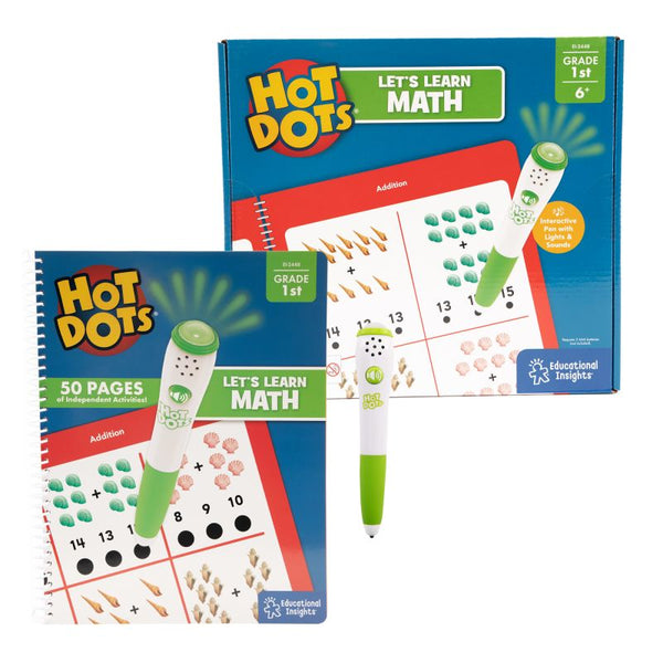Hot Dots® Let's Learn Math 1st Grade