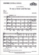 It was a lover and his lass: SATBarB vocal score
