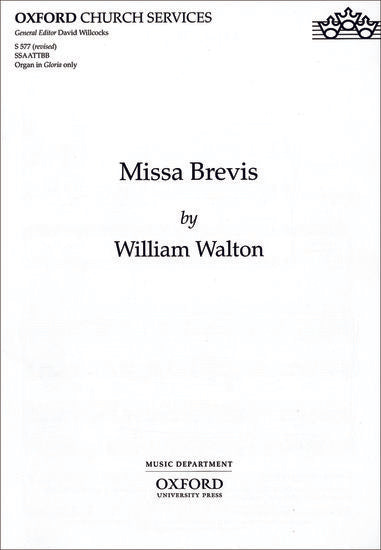 Walton: Missa Brevis