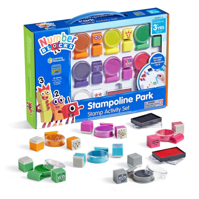 Numberblocks® Stampoline Park Stamp Activity Set