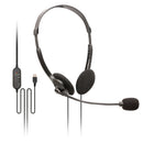 Soundlab A088DU USB headset with flexible boom microphone