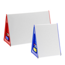 A2/A3 Wedge Whiteboard – Double-Sided Magnetic Tabletop Whiteboard for Classrooms & EYFS Learning