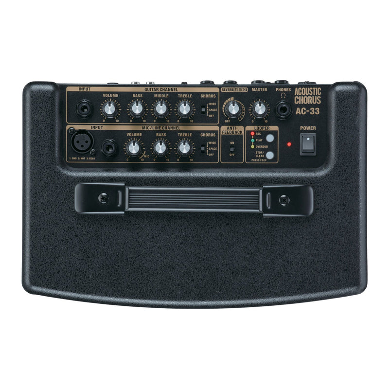 Roland AC-33 acoustic guitar amplifier - Black