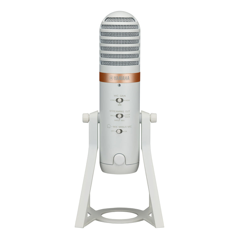 Yamaha AG01 live streaming USB condenser microphone - White