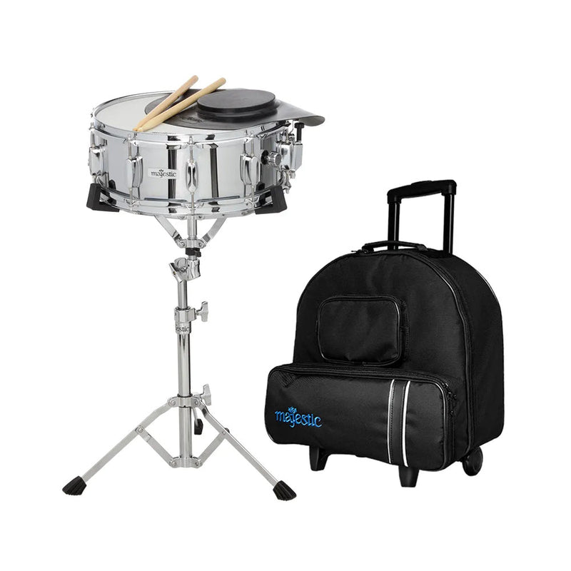 Majestic Snare & Practice Pad Kit - With backpack
