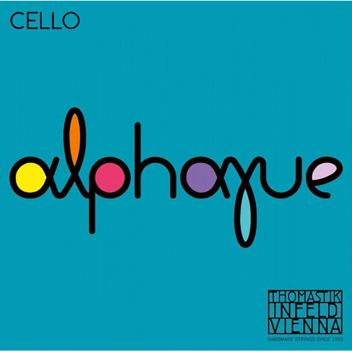 Set of Thomastik Alphayue cello strings - 3/4 size