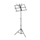 Apextone folding music stand - Black