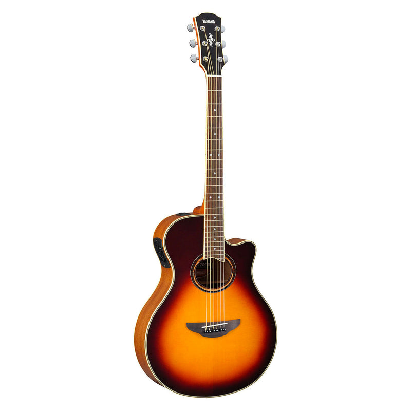 Yamaha APX700II 4/4 cutaway electro-acoustic guitar - Brown sunburst