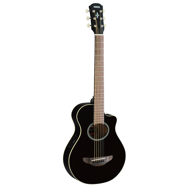 Yamaha APXT2 3/4 cutaway travel electro-acoustic guitar in gloss - Black gloss