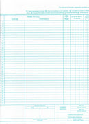 Philip & Tacey School Attendance Register 35 Names Pack of 10